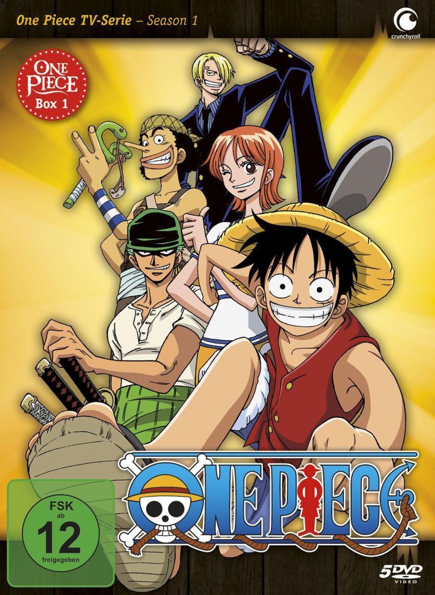 One Piece - Die TV-Serie - DVD Box 1 - NEU' von 'Munehisa Sakai' - 'DVD